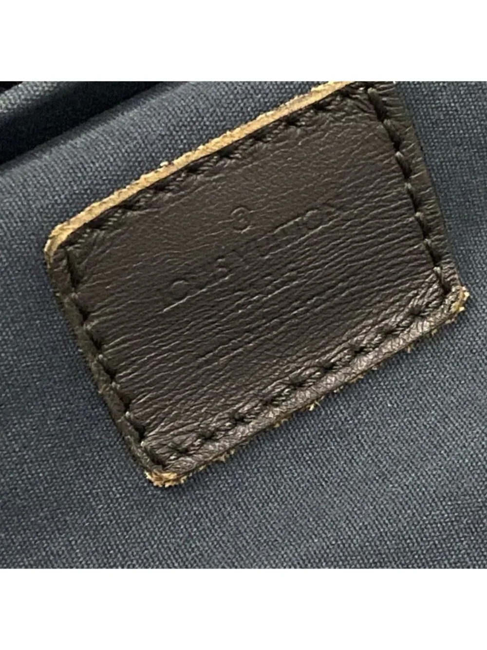 Louis Vuitton Shoulder Bag Monogram Mini Denise Blue